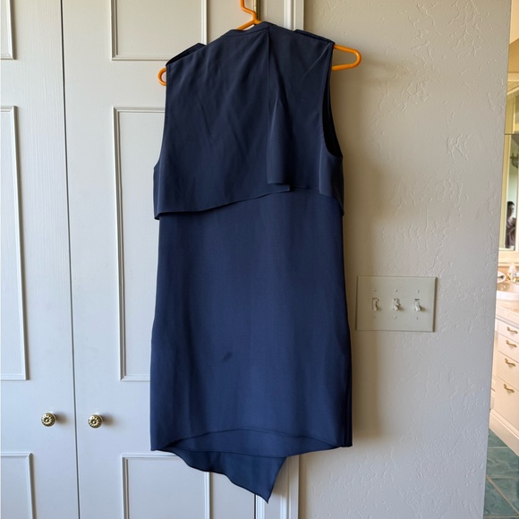 3.1 Phillip Lim Silk Mini Dress in Navy Blue Size 2 - Picture 10 of 10